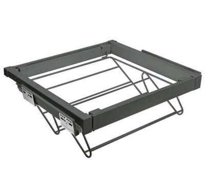 Elite shoe storage rack - wardrobe organiser - 900mm, graphite