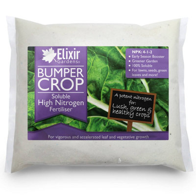 Elixir Gardens 23-5-11 Bumper Crop Soluble High Nitrogen Fertiliser for ...