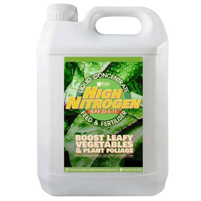 Elixir Gardens 23-5-11 Concentrated High Nitrogen Liquid Fertiliser ...