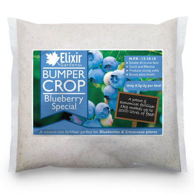 Elixir Gardens Bumper Crop Blueberry Special Soluble Fertiliser/Plant ...