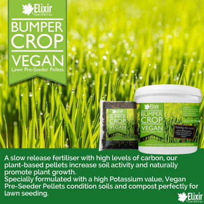 Elixir Gardens Bumper Crop Lawn, Turf & Grass Pre-Seeder Fertiliser ...
