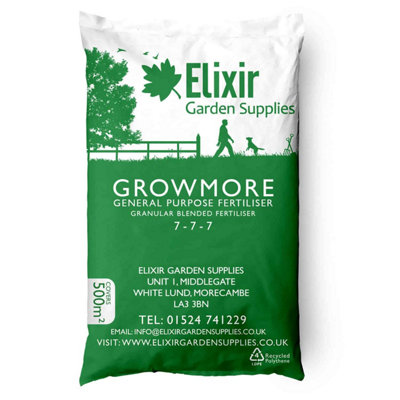 Elixir Gardens Growmore 7-7-7 Special Blend All Round General Purpose ...