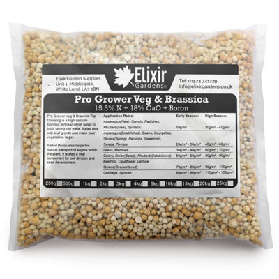 Elixir Gardens Pro Grower Blended Quick Release Top Dressing Veg ...