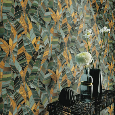 Elle by Erismann Serenade Luxury Embossed Vinyl Wallpaper