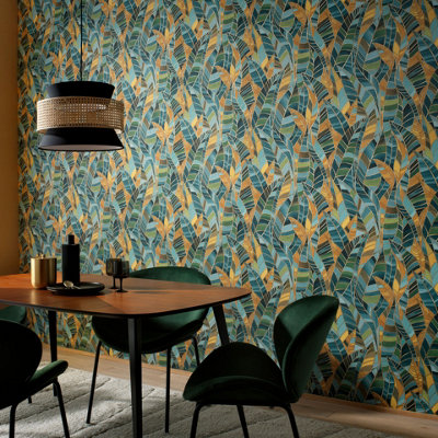 Elle by Erismann Serenade Luxury Embossed Vinyl Wallpaper