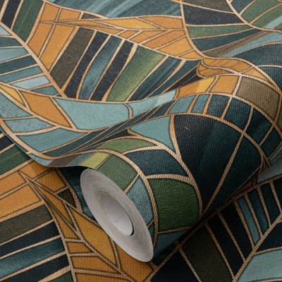 Elle by Erismann Serenade Luxury Embossed Vinyl Wallpaper