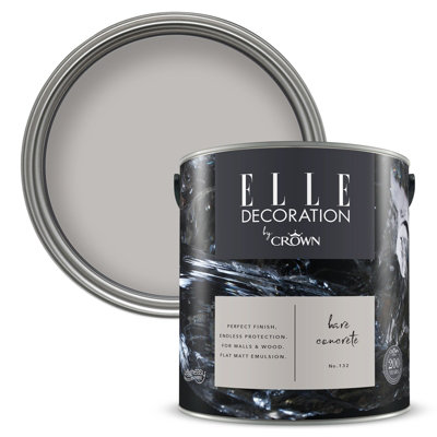 Elle Decoration Flat Matt Bare Concrete 132 2.5Ltr