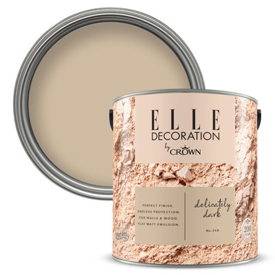 Elle Decoration Flat Matt Delicately Dark 568 2.5Ltr