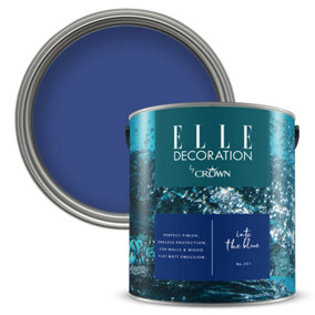 Elle Decoration Flat Matt Into The Blue 251 2.5Ltr