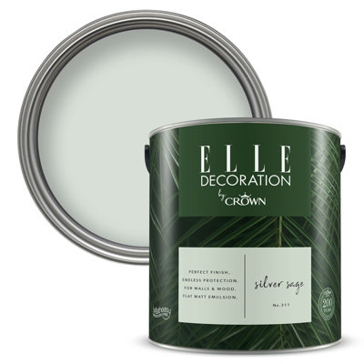 Elle Decoration Flat Matt Silver Sage 311 2.5Ltr