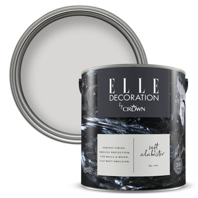 Elle Decoration Flat Matt Soft Alabaster 104 2.5Ltr