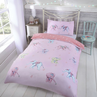 Ellie Polycotton Duvet Set With Pillowcase