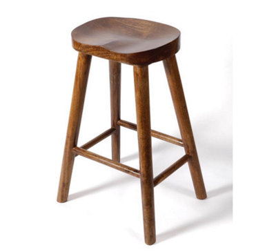 Wooden bar stools online b&q