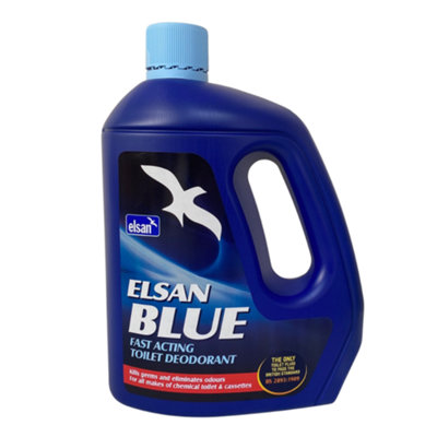 Elsan 4L Blue & 2L Pink Toilet Chemicals, 2L Grey Tank Fresh, and 8 ...
