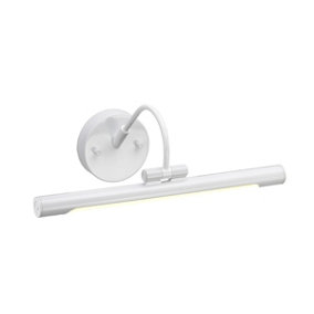 Elstead Alton LED 1 Light Small Picture Wall Light White