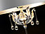 Elstead Amarilli 1 Light Table Lamp Silver, Black, E27