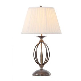 Elstead Artisan 1 Light Table Lamp Aged Brass, E27