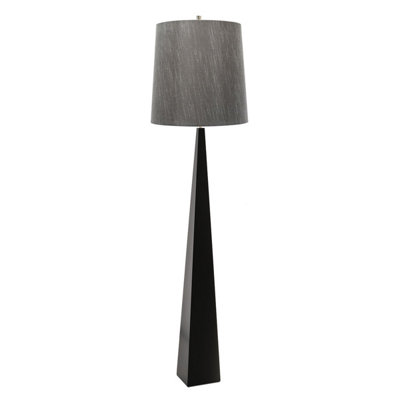 Elstead Ascent 1 Light Floor Lamp Black, E27