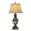 Elstead Augustine 1 Light Table Lamp Antique Brown, E27