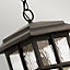 Elstead Beacon Outdoor 1 Light Chain Lantern, Olde Bronze, IP44, E27