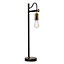 Elstead Douille 1 Light Table Lamp Polished Brass, Black, E27