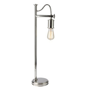 Elstead Douille 1 Light Table Lamp Polished Nickel, E27