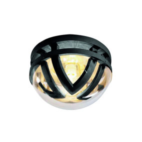 Elstead Frida Outdoor Surface Mounted Ceiling Light Graphite IP54