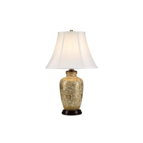 Elstead Gold Thistle 1 Light Table Lamp Gold, E27