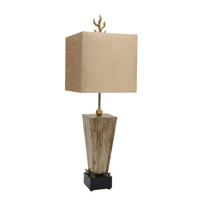 Elstead Grenouille 1 Light Table Lamp Umber, E27