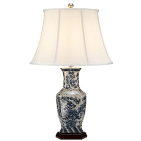 Elstead Lighting - Blue Hex 1 Light Table Lamp