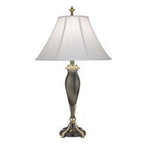 Elstead Lincoln 1 Light Table Lamp Bronze, E27