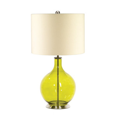 Elstead Orb Lime 1 Light Table Lamp Lime, E27