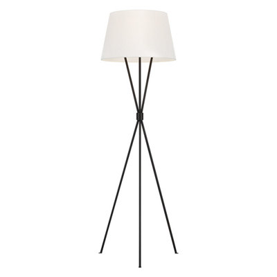 Elstead Penny 1 Light Floor Lamp, Aged Iron, E27