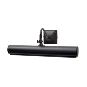 Elstead Picture Light 2 Light Large Picture Wall Light Black, E14