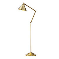 Elstead Provence 1 Light Floor Lamp Aged Brass, E27