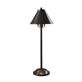 Elstead Provence 1 Light Table Lamp Old Bronze, E14