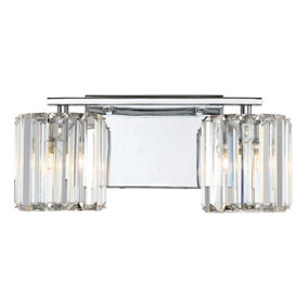 Elstead Quoizel Divine Wall Lamp Polished Chrome, IP44