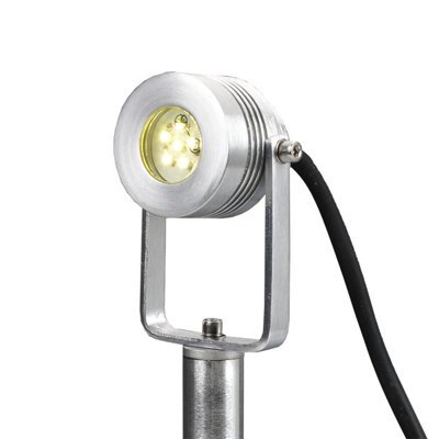Elstead Spennymoor 1 x 12V Spotlight and Pole with 1m cable, IP54
