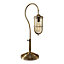 Elstead Urban Renewal 1 Light Table Lamp Dark Antique Brass, E27