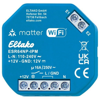 Eltako Impulse Switch With Integrated Relay Function - ERS64NP-IMP