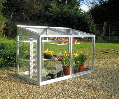 Eltham-D 5 Feet Classic Growhouse - Aluminium - L151 x W79 x H100 cm - Without Coating - 3