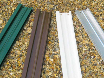 Eltham-D 6 Feet 5 Inches Classic Growhouse - Aluminium - L194 x W79 x H100 cm - Anthracite - 3