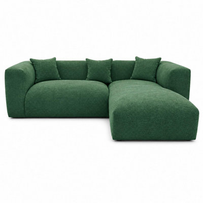 Ely Pine Right Hand Facing Cloud Chaise L Shaped Corner Sofa