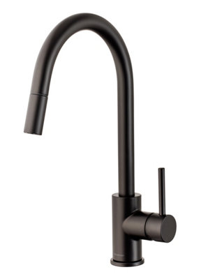 EMB10MB - Ember Side Lever Pull-Out Tap - Matt Black