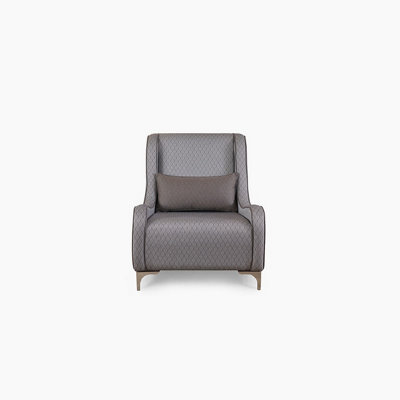 Emelda Grace Phluid Armchair - Dark Grey