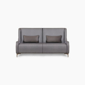 Emelda Grace Phluid Large Sofa - Dark Grey