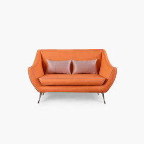 Emelda Grace Rita Small Sofa - Orange