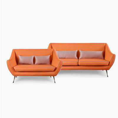 Emelda Grace Rita Sofa Ensemble - Orange