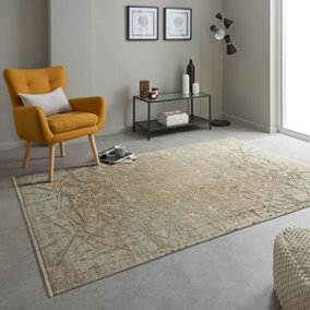 Emerald EMR102 Mink Abstract Rug by Concept Looms-120cm X 180cm