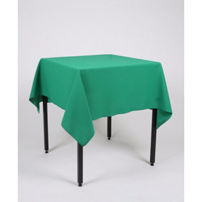 Emerald Green Square Tablecloth 121cm x 121cm  (48" x 48")